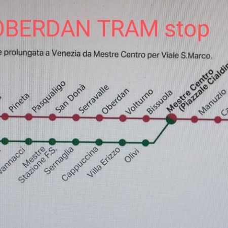 Appartamento Sunshine30Mt Tram Ingresso Indipendente Wifi Venezia Free Park Esterno foto