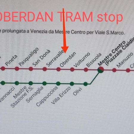 Appartamento Sunshine30Mt Tram Ingresso Indipendente Wifi Venezia Free Park Esterno foto